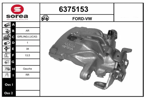 Brake Caliper (6375153)