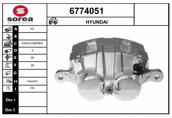 Brake Caliper (6774051)