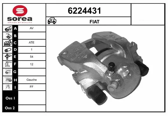 Brake Caliper (6224431)