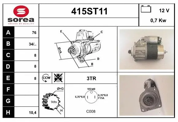 Starter (415ST11)