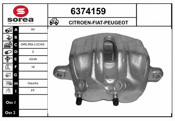 Brake Caliper (6374159)