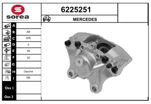 Brake Caliper (6225251)