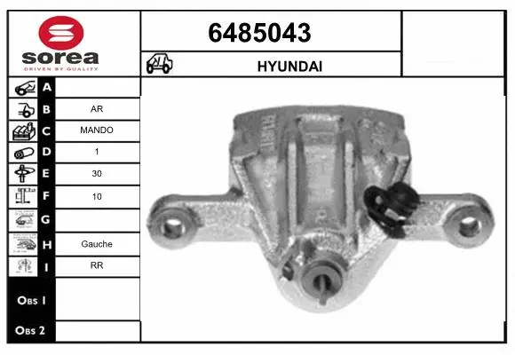 Brake Caliper (6485043)