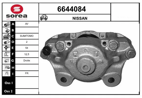 Brake Caliper (6644084)