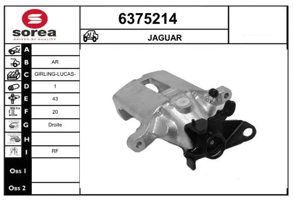 Brake Caliper (6375214)