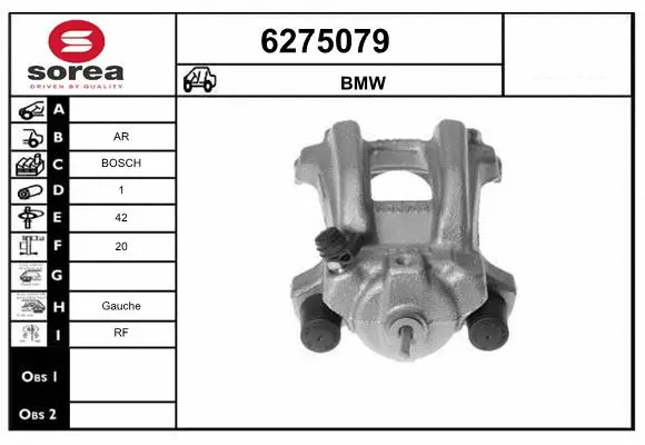 Brake Caliper (6275079)