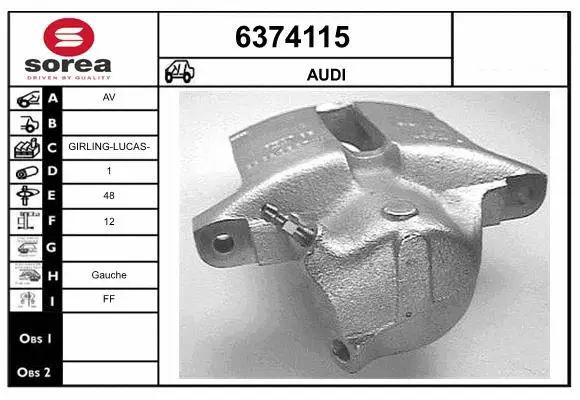 Brake Caliper (6374115)