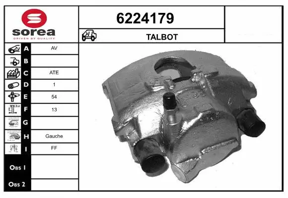Brake Caliper (6224179)