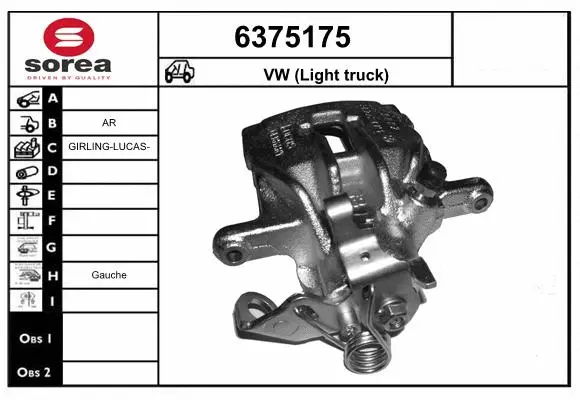 Brake Caliper (6375175)