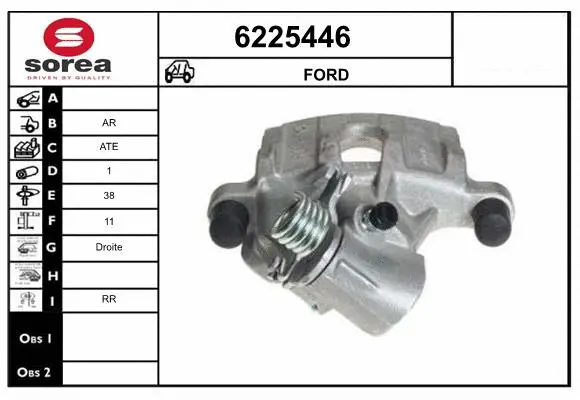 Brake Caliper (6225446)