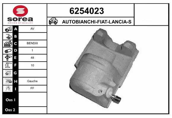 Brake Caliper (6254023)