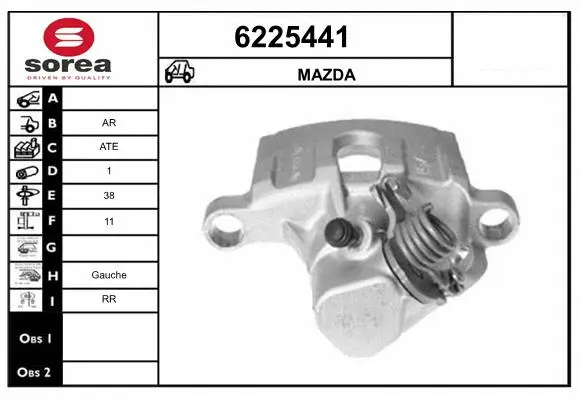 Brake Caliper (6225441)