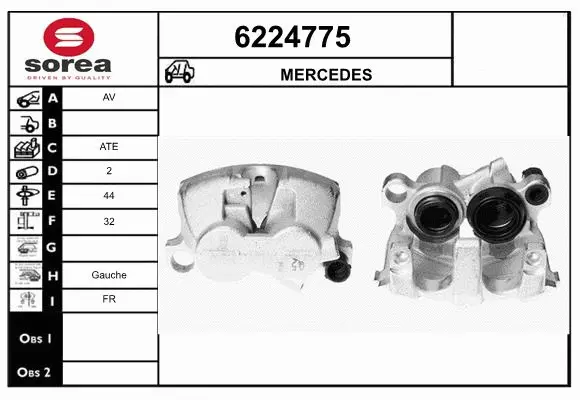 Brake Caliper (6224775)