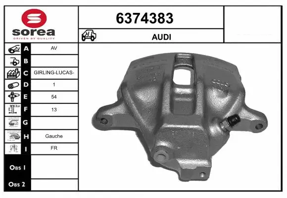 Brake Caliper (6374383)