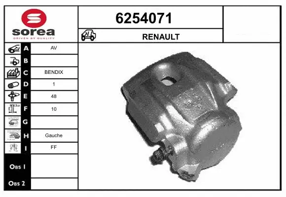 Brake Caliper (6254071)