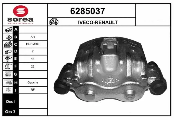 Brake Caliper (6285037)