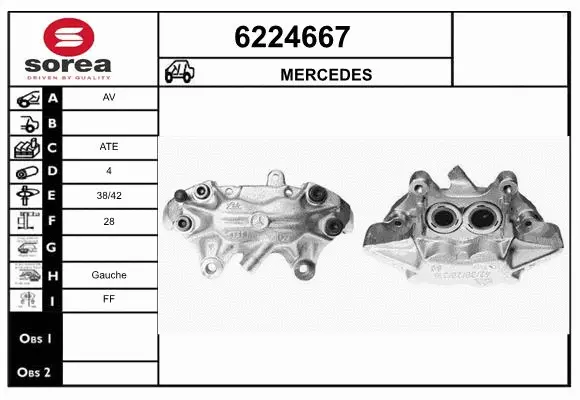 Brake Caliper (6224667)