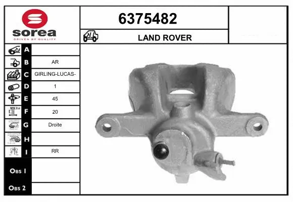 Brake Caliper (6375482)