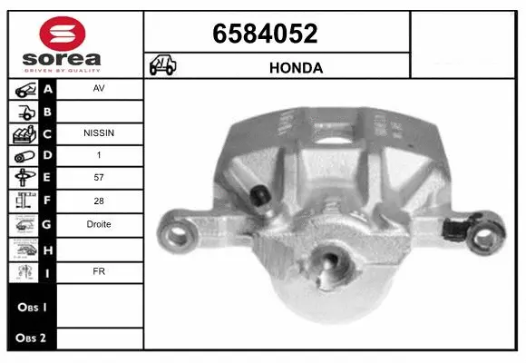 Brake Caliper (6584052)