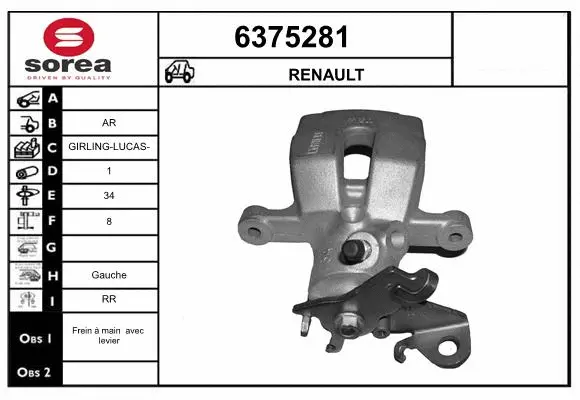 Brake Caliper (6375281)