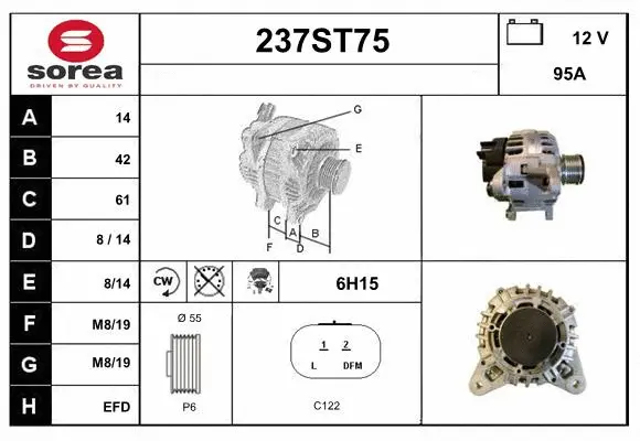 Alternator (237ST75)