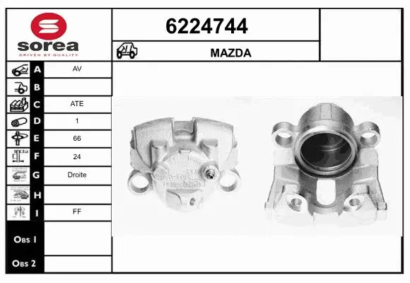 Brake Caliper (6224744)