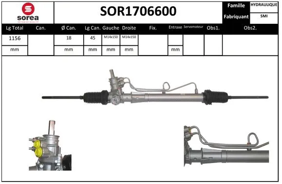 Steering Gear (SOR1706600)