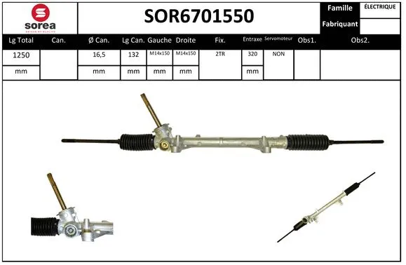 Steering Gear (SOR6701550)