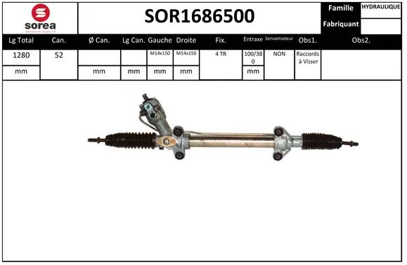 Steering Gear (SOR1686500)