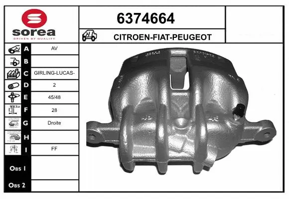 Brake Caliper (6374664)