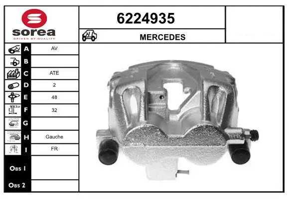 Brake Caliper (6224935)