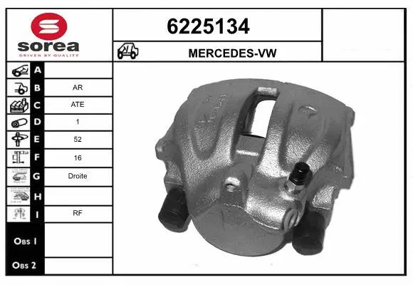 Brake Caliper (6225134)