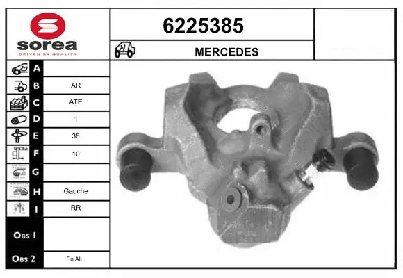 Brake Caliper (6225385)