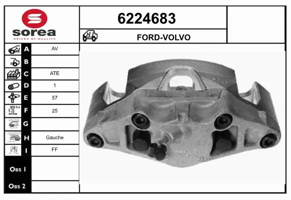 Brake Caliper (6224683)