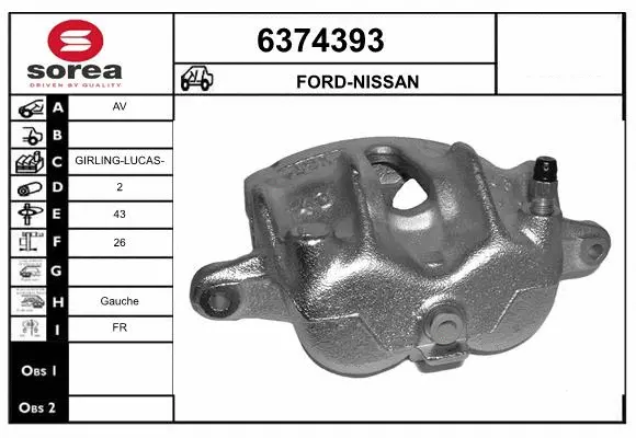 Brake Caliper (6374393)