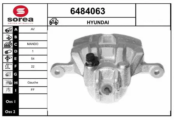 Brake Caliper (6484063)