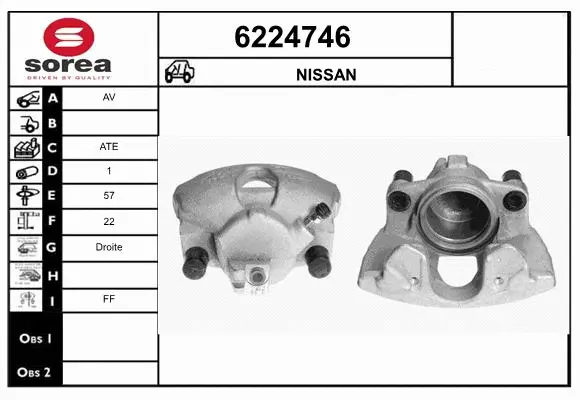 Brake Caliper (6224746)
