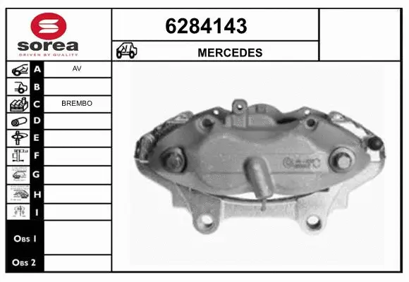 Brake Caliper (6284143)