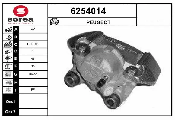 Brake Caliper (6254014)