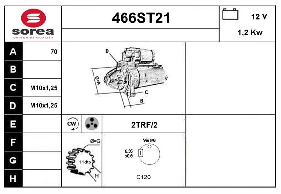 Starter (466ST21)