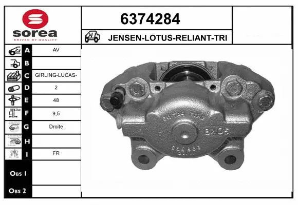 Brake Caliper (6374284)