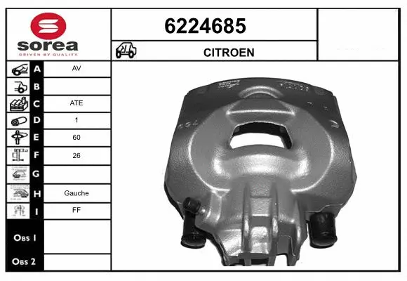 Brake Caliper (6224685)