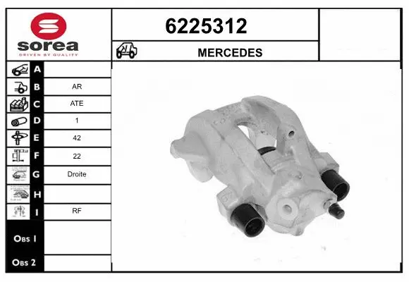 Brake Caliper (6225312)