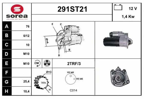 Starter (291ST21)