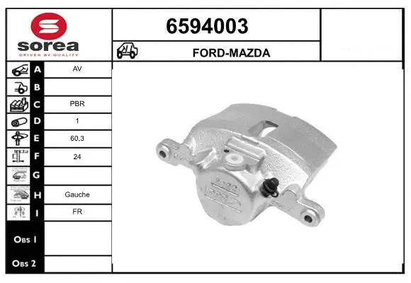 Brake Caliper (6594003)