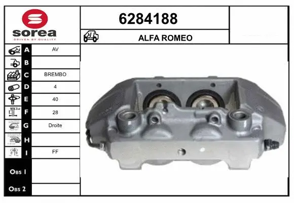 Brake Caliper (6284188)