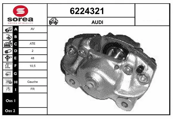 Brake Caliper (6224321)