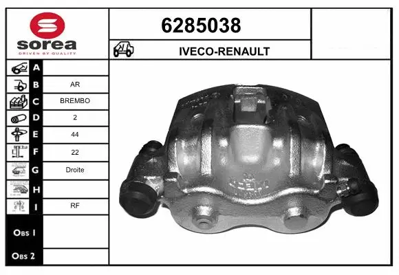 Brake Caliper (6285038)