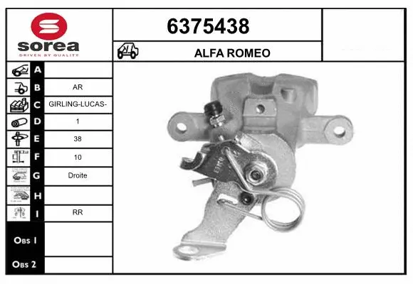 Brake Caliper (6375438)