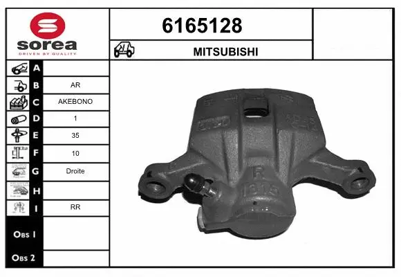 Brake Caliper (6165128)